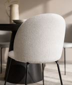 NOIR Sculptural Round Dining Set