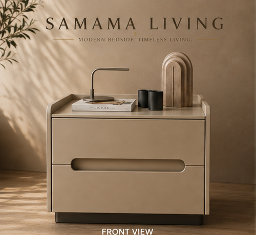 NOLA Bedside Table – Beige