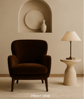 Elara Leather Accent Chair