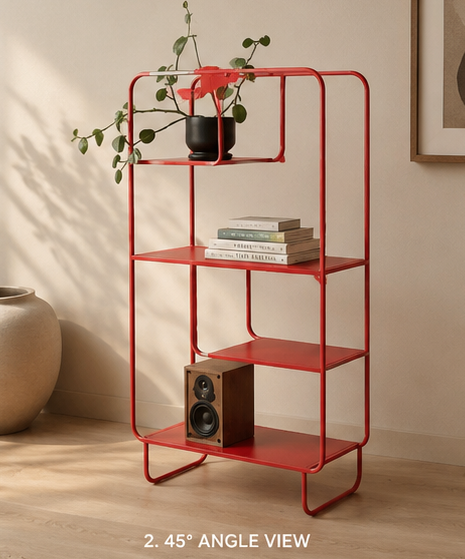 ARCO SCULPTURAL BOOKSHELF