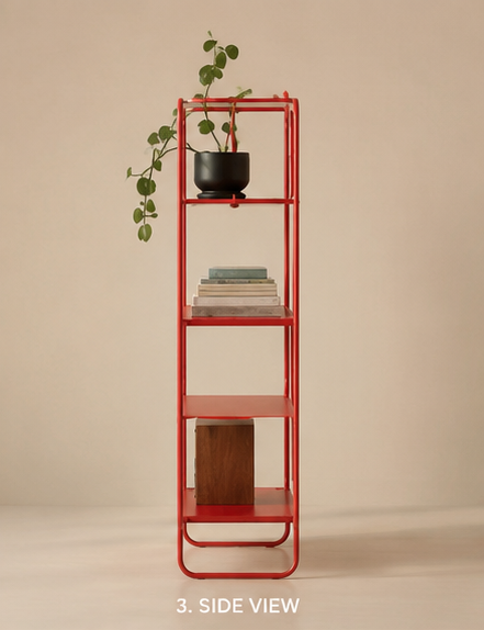 ARCO SCULPTURAL BOOKSHELF