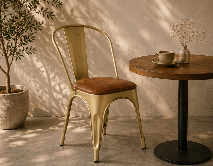 CHICA Vintage Metal Dining Chair