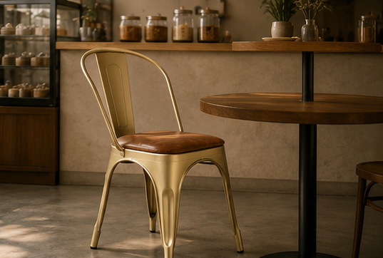 CHICA Vintage Metal Dining Chair