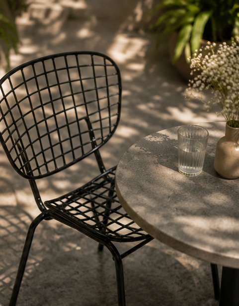 CHICA Outdoor Wire Mesh Chair