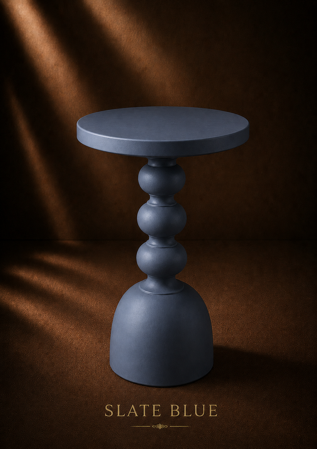 MORA SCULPTURAL ACCENT TABLE MATT FINISH