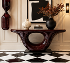 NOIR Sculptural Lacquer Console Table