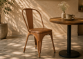 CHICA Vintage Metal Dining Chair