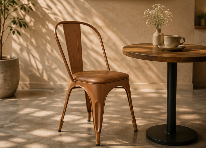 CHICA Vintage Metal Dining Chair