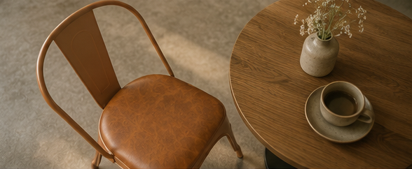 CHICA Vintage Metal Dining Chair