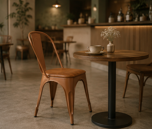 CHICA Vintage Metal Dining Chair