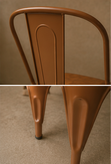 CHICA Vintage Metal Dining Chair