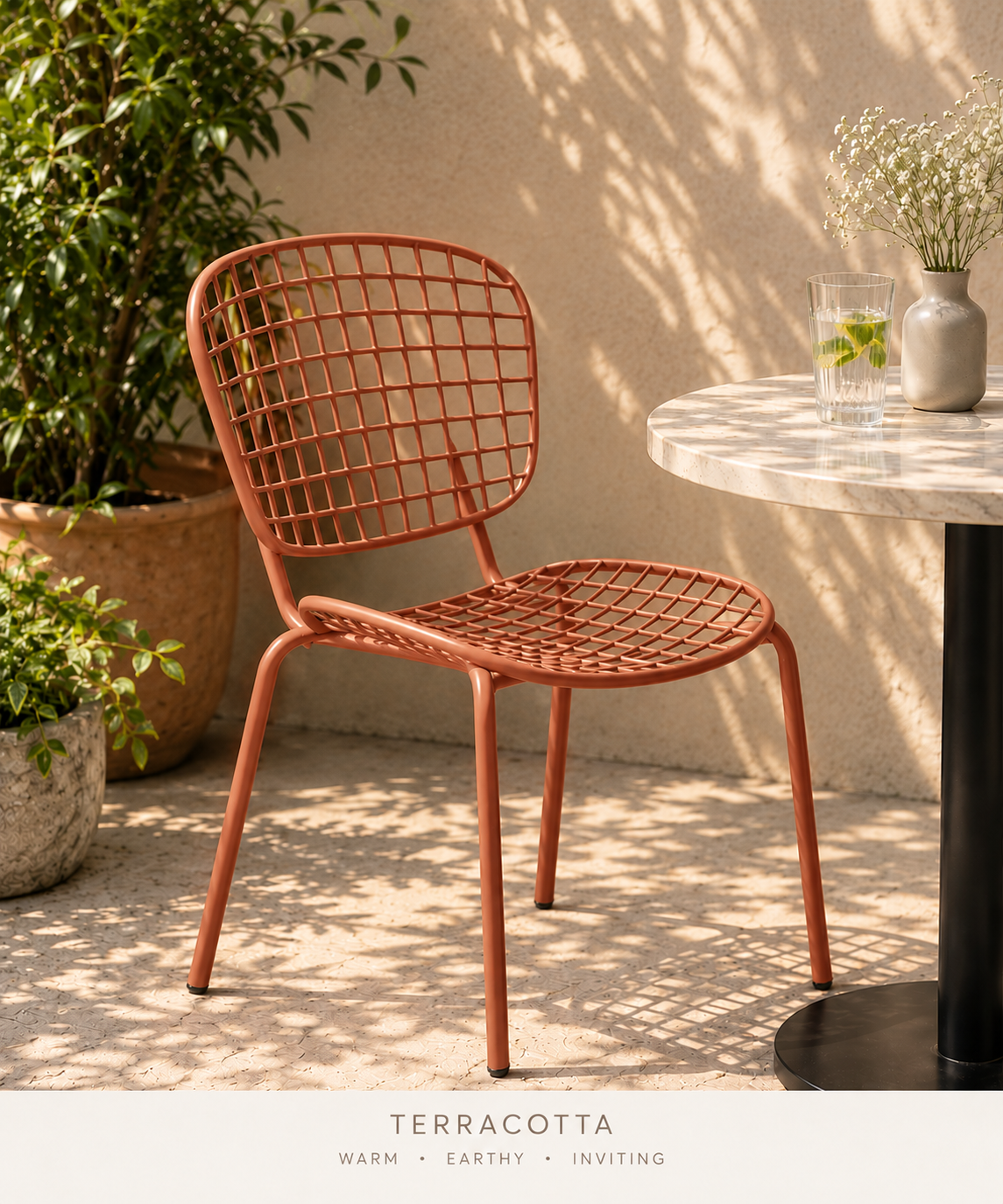 CHICA Outdoor Wire Mesh Chair