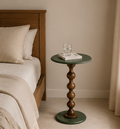 MORA Accent Table – Olive Green