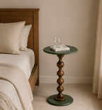 MORA Accent Table – Olive Green