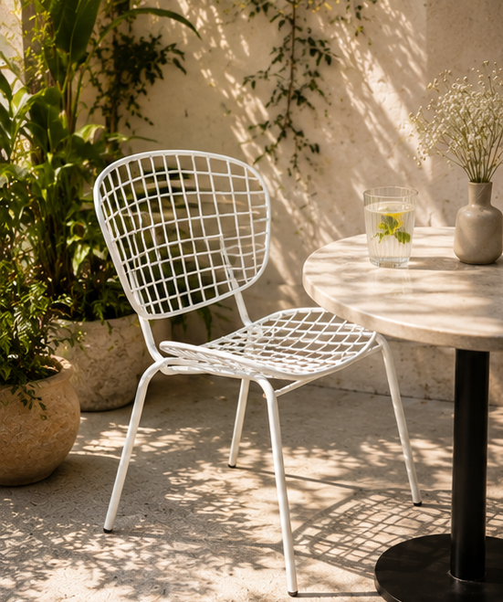 CHICA Outdoor Wire Mesh Chair