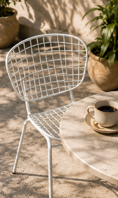 CHICA Outdoor Wire Mesh Chair